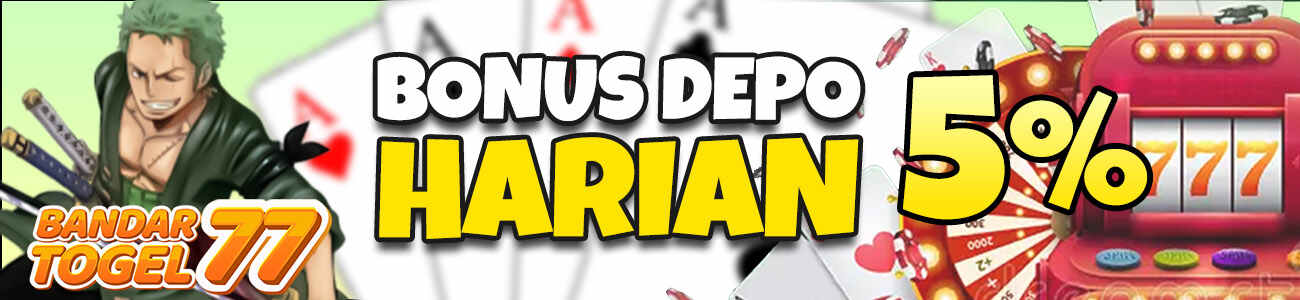 BandarTogel77 Bonus Deposit Harian